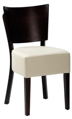 Alto VB Side Chair Ivory / Wenge