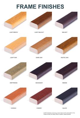 Chair Frame Finishes - Samples