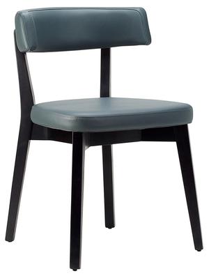 Nico Side Chair  - Iron Grey / Black Frame 