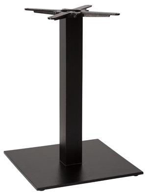 Titan Small Square Table Base - Black