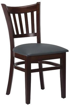 Vito Side Chair - Iron Grey / Walnut