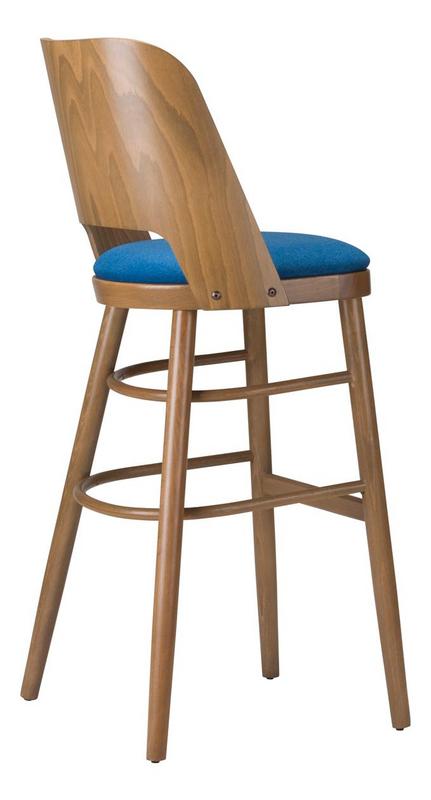 Alasia Highchair Veneer Back / Upholstered Seat - main image