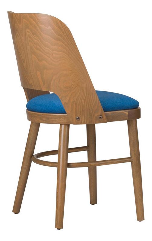 Alasia Side Chair - Veneer Back / Upholstered Seat - main image