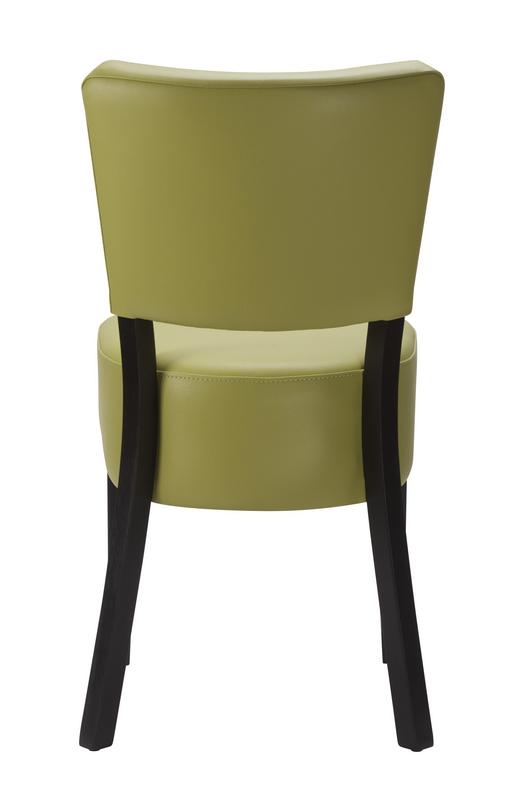 Alto FB Side Chair - Lime Green / Black Frame - main image