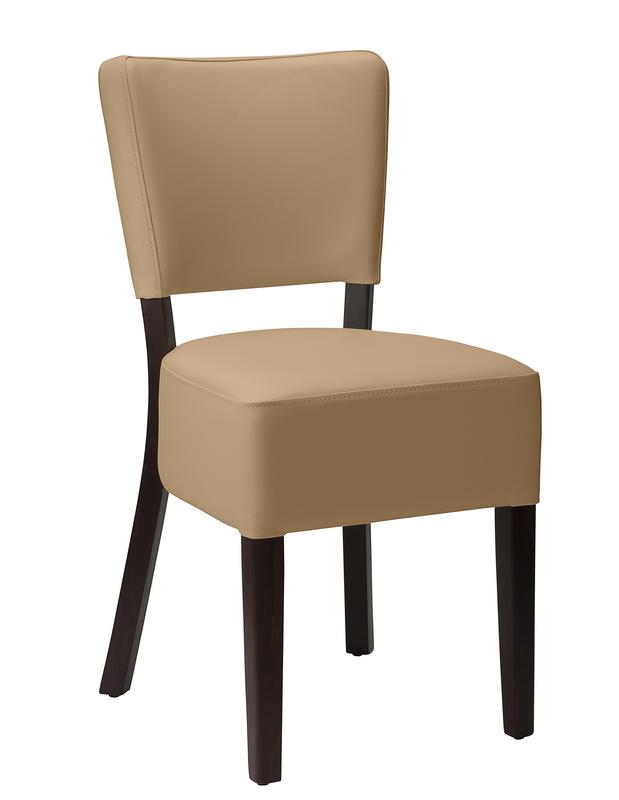 Alto FB Side Chair - Cappuccino / Wenge - main image