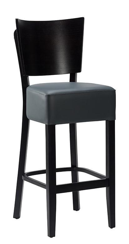 Alto VB High Chair - Iron Grey / Walnut Frame - main image