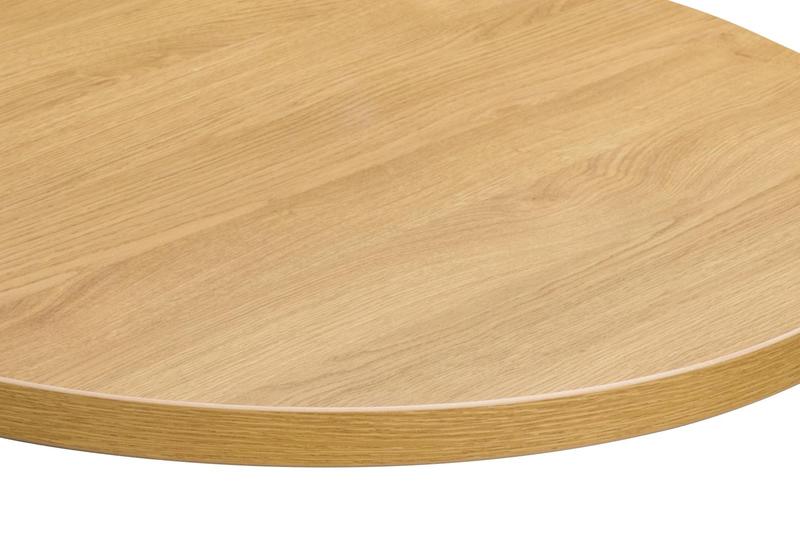 1200mm x 700mm ,Egger H3368 ST9 Natural Lancaster Oak/ Matching ABS,Titan Single Rectangular (DH) - main image