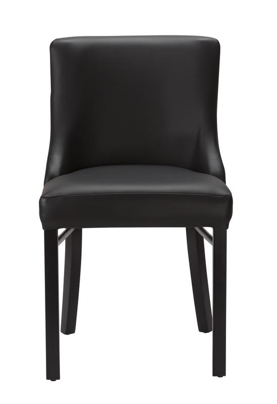 Merano Side Chair - Black  / Black - main image