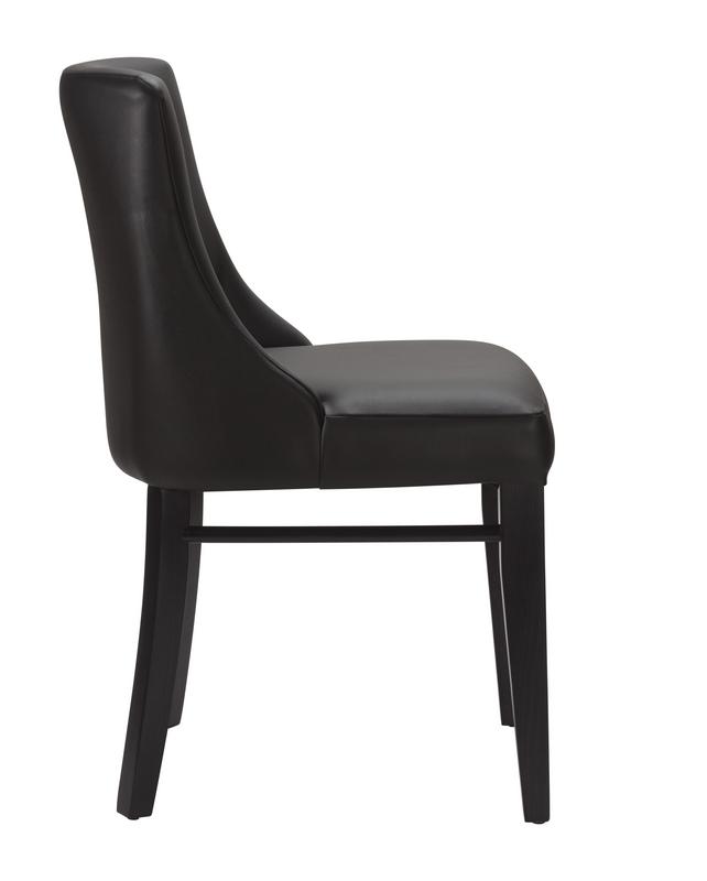 Merano Side Chair - Black  / Black - main image