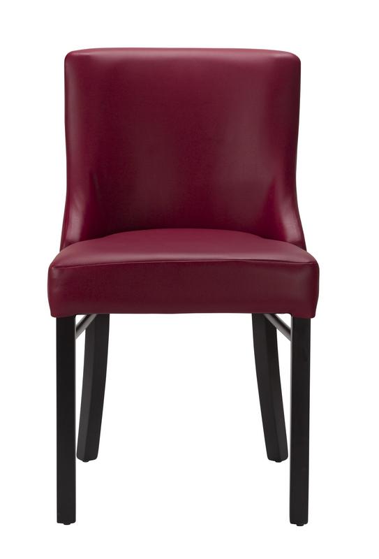 Merano Side Chair - Wine / Wenge - main image