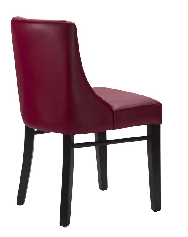 Merano Side Chair - Wine / Wenge - main image