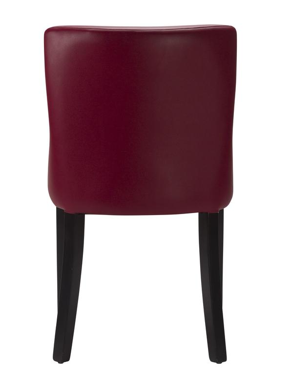 Merano Side Chair - Wine / Wenge - main image