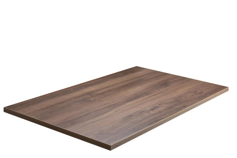 1200mm x 700mm ,Egger H3702 ST10 Tobacco Pacific Walnut/ Matching ABS,Titan Single Rectangular (DH) - main image