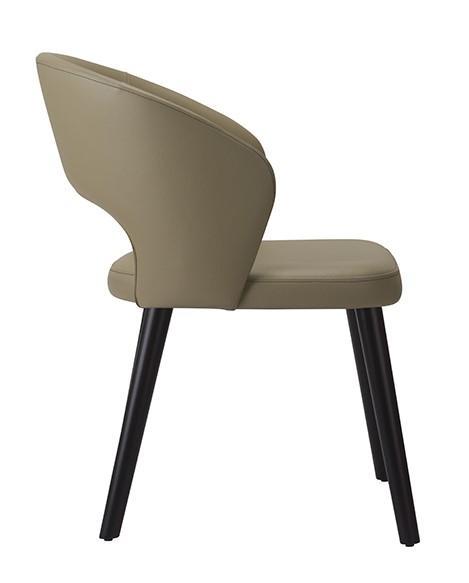 Serene CO  - Armchair - Veneto Moss Grey / Wenge - main image