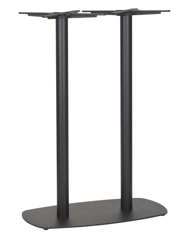 Vega Twin Rectangualr Table Base (PH-Black - main image