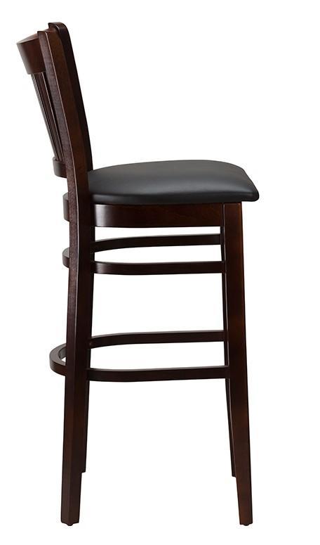 Vito Highchair - Veneto Black / Walnut - main image