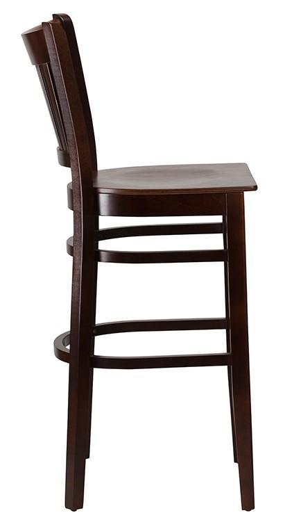 Vito Highchair - Veneer Seat / Walnut - main image