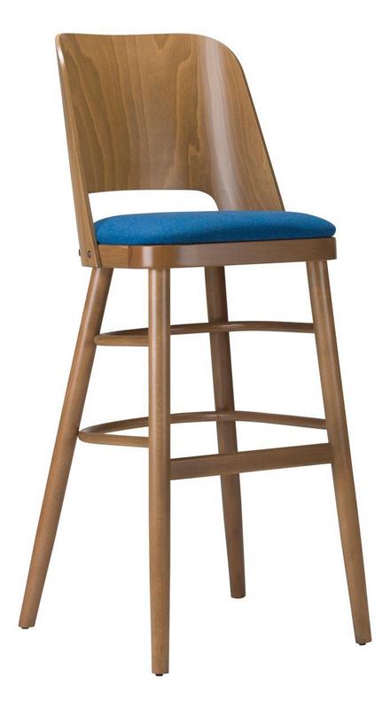 Alasia Highchair Veneer Back / Upholstered Seat - main image