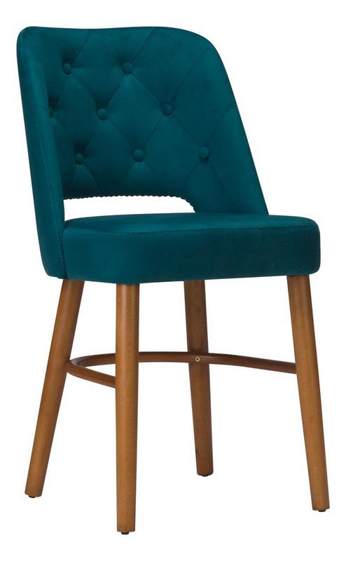 Alasia Side Chair - Float Button -Fully Upholstered - main image