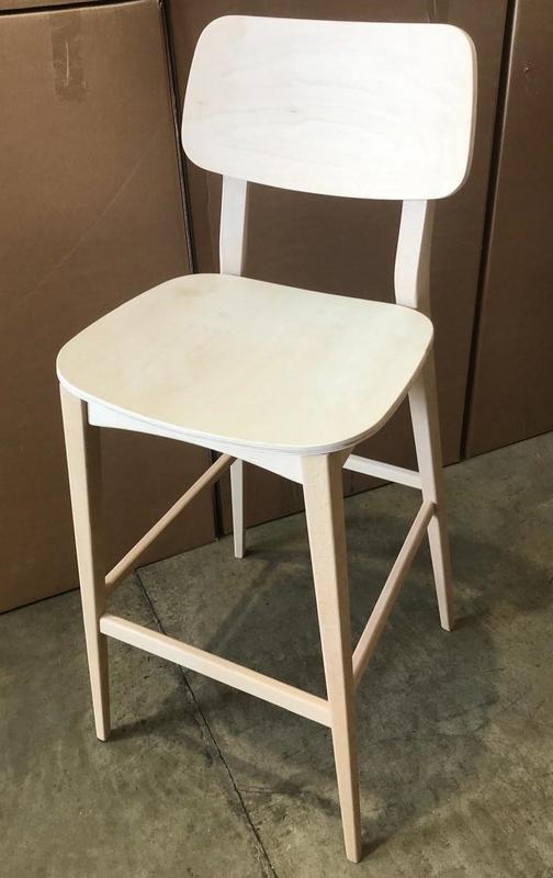 Eva Highchair - Fully UPH Or Veneer - RAW - Clearance  - main image