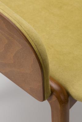 Lane Armchair - Onset Back / Upholstered Seat - thumbnail image 4