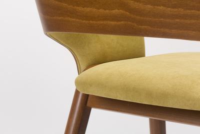 Lane Armchair - Onset Back / Upholstered Seat - thumbnail image 7