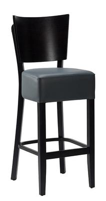 Alto VB High Chair - Iron Grey / Walnut Frame