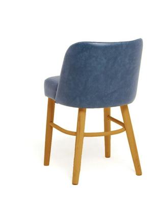 Alasia Mini Side Chair - Float Button - Fully Upholstered - thumbnail image 3