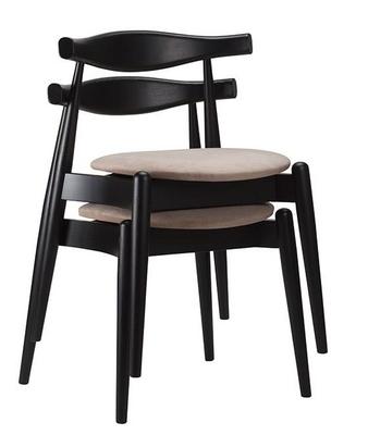 Eros Side Chair - Stackable x 4 - thumbnail image 2