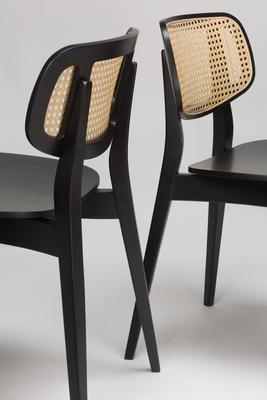 Gordona Side Chair - Stackable - Cane Back - thumbnail image 3