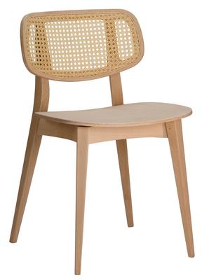 Gordona Side Chair / Cane Back - RAW