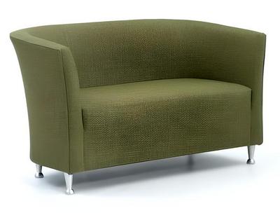 Horton 2 Seater Sofa / Metal Leg