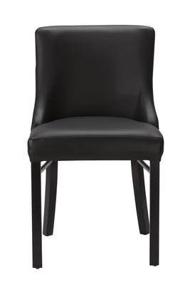 Merano Side Chair - Black  / Black - thumbnail image 2