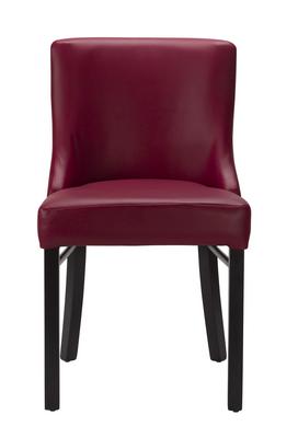 Merano Side Chair - Wine / Wenge - thumbnail image 3