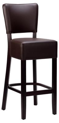 Alto FB High Chair - Dark Brown / Wenge Frame  - thumbnail image 1