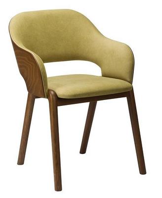 Lane Armchair - Onset Back / Upholstered Seat - thumbnail image 1